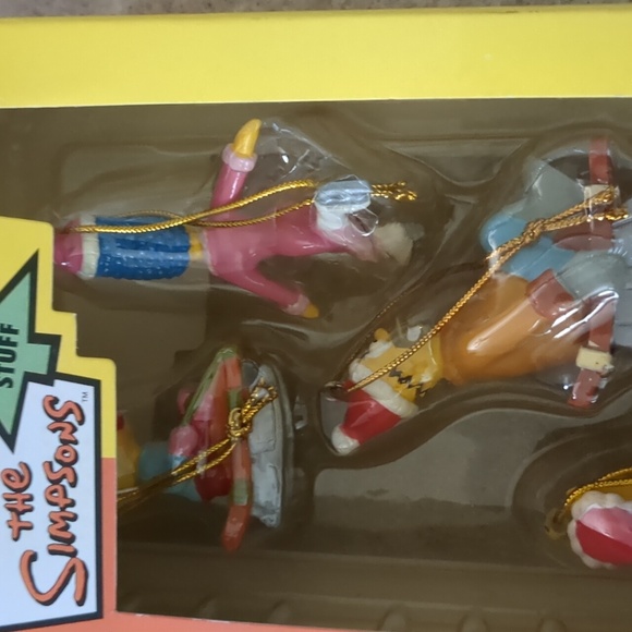 The Simpsons Holiday Mini Ornament Set by - Picture 6 of 7